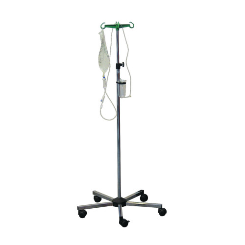 IV Stand Stainless Steel with 2 Hooks*1