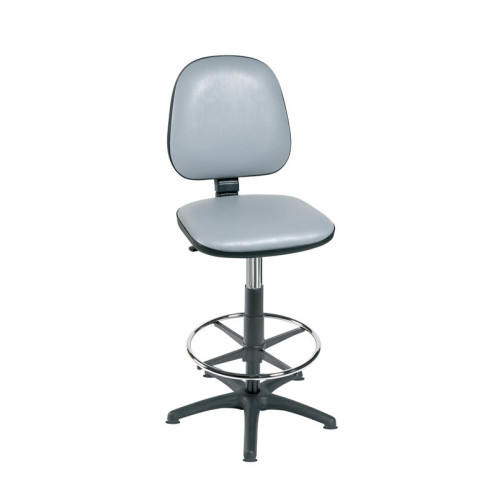 HIGH LEVEL GAS-LIFT CHAIR WITH FOOT RING