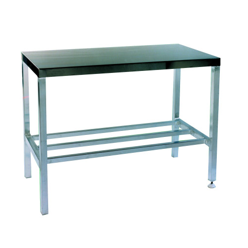 Consulting Table Stainless Steel Top and Stainless Steel Underframe 120x60x84cm