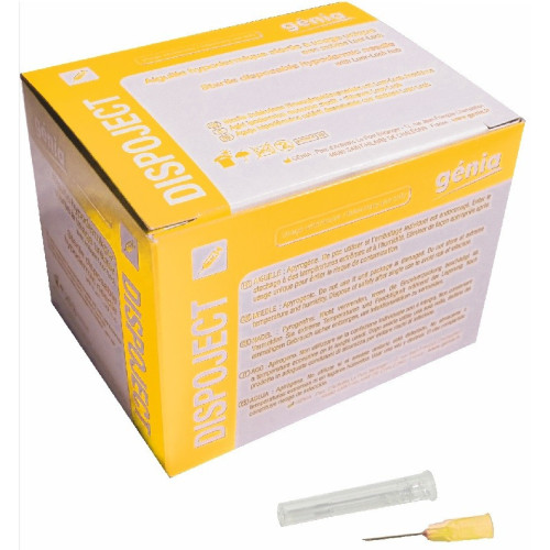 DISPOJECT Disposable Needle 38mm x 0.9 (20g x 1.5 inch)*100