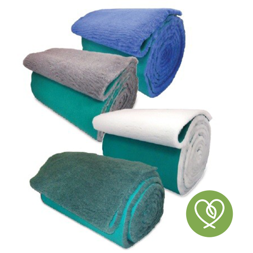 Vet Dry Bedding ROLL Blue 30in x 10m (Green Backed)