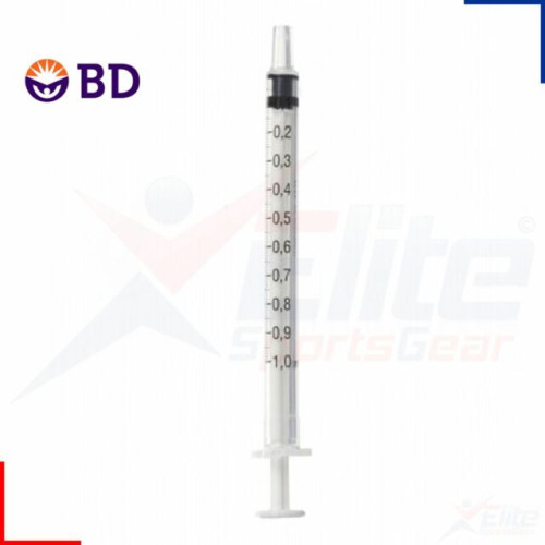 BD Plastipak Syringe 1ml Leur Slip