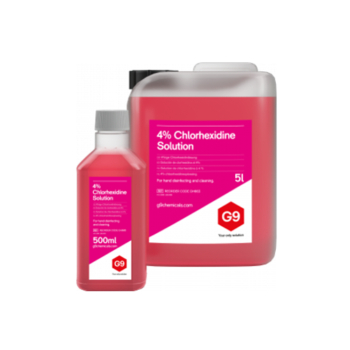 G9 Chlorhex Handscrub 4% Chl Gluc 500ml