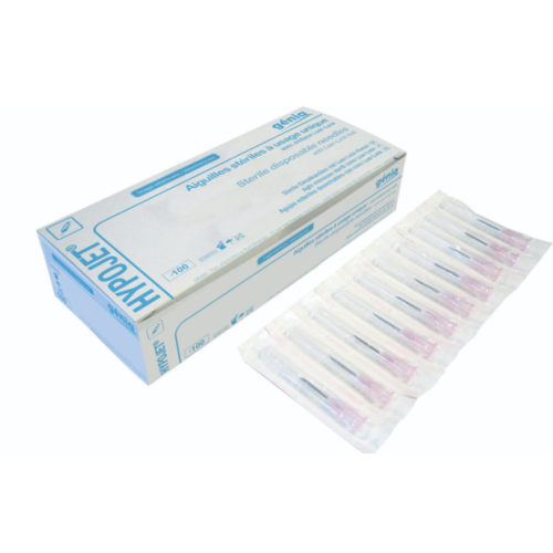 HYPOJET Sterile Needle 20g x 1/4 Plastic LL Tri-Bevelled x100