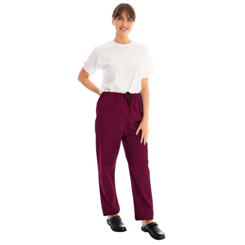 KEY SCRUBS LIGSS Lightweight (Just for Theatre) Scrub Trousers Raspberry S