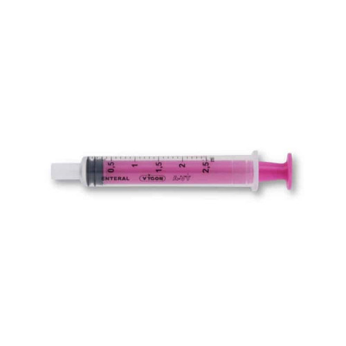 Syringe 2.5ml L/S Nutrisafe2