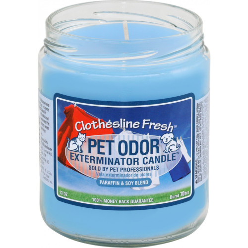 Pet Candle 13oz Jar Clothesline Fresh