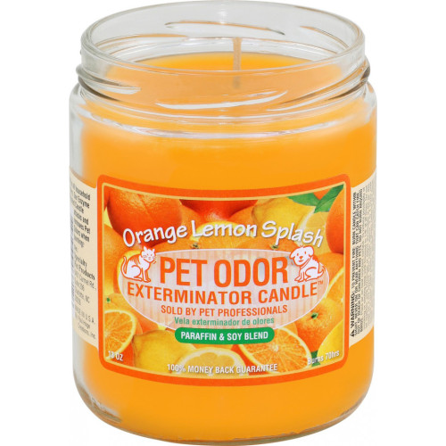 Pet Candle 13oz Jar Orange Lemon Splash