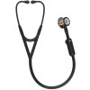 3M Littmann CORE Digital Stethoscope, High Polish Rainbow Chestpiece, Black Tube, Stem and Headset 69cm